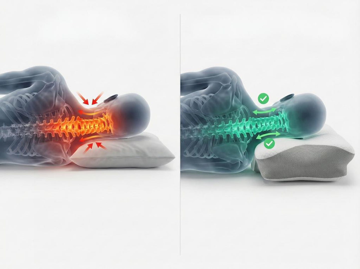 EasySpine - Ergonomisch Slaapkussen